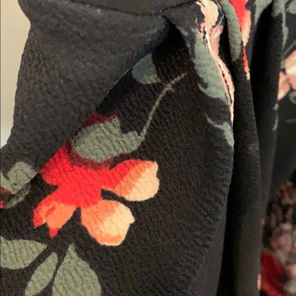 ModCloth Floral Dress with Lace Detail & Pockets - Picture 6 of 6